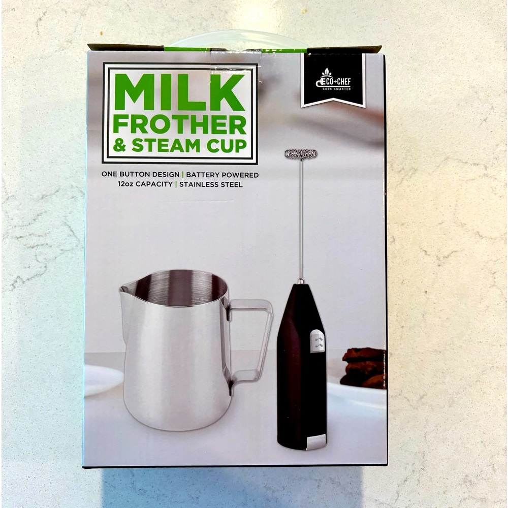 COPY - Eco+Chef NEW milk frother & steam cup